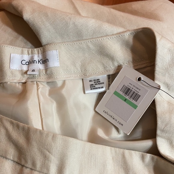 Calvin Klein dress pants size 8, It Khaki - Picture 6 of 11